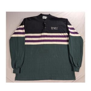 VTG Columbiaknit XL University of New Mexico Embroidered Rugby Shirt